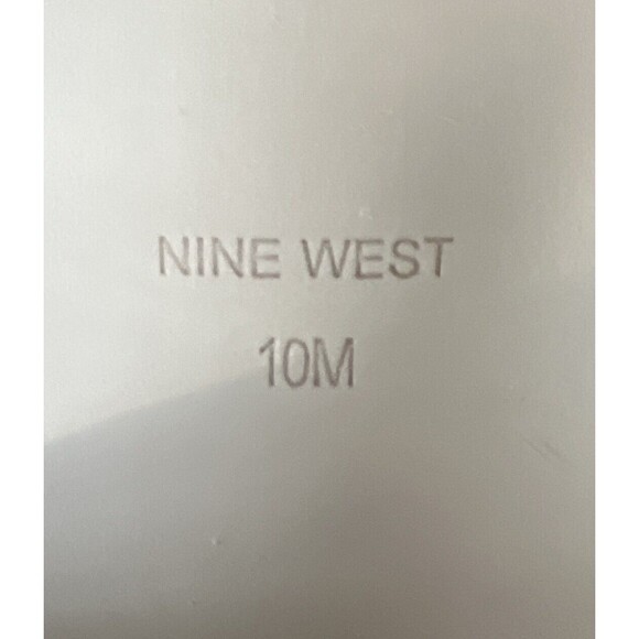 Nine West Pathi Women's Block Heel Sandals Tan Sz 10 M Pathi3 slip on NIB - Picture 9 of 10